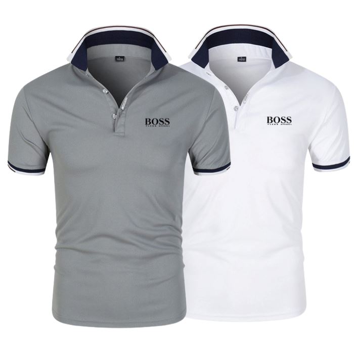 [ACHETEZ 1 OBTENEZ 2] Set aus 2 Polo Boss Essential 