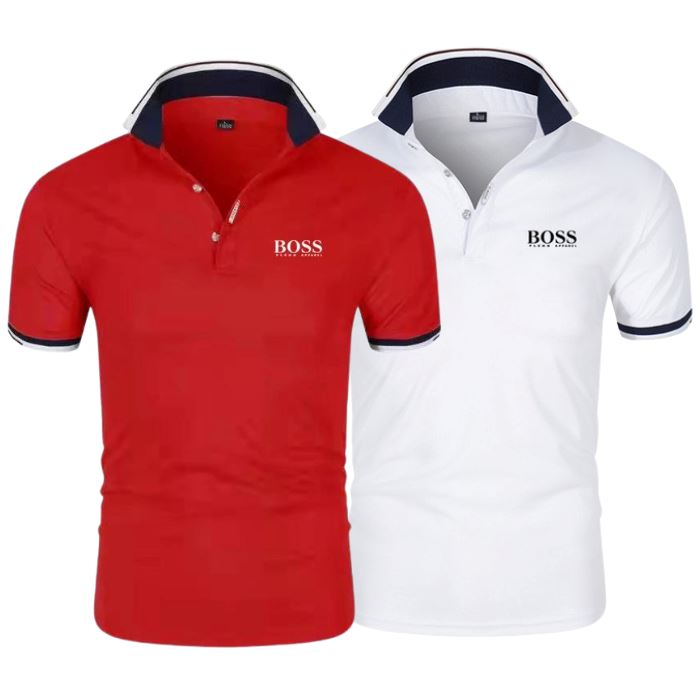 [2 kaufen, 1 bezahlen] 2er-Pack Premiere Poloshirts