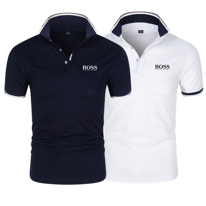 [ACHETEZ 1 OBTENEZ 2] Set aus 2 Polo Boss Essential 